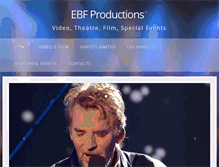 Tablet Screenshot of ebfproductions.org